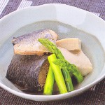 ミガキニシンと高野豆腐の炊き合わせ